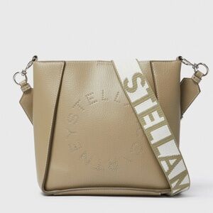 Stella McCartney Crossbody Bag Bamboo W studded circular SM Logo
